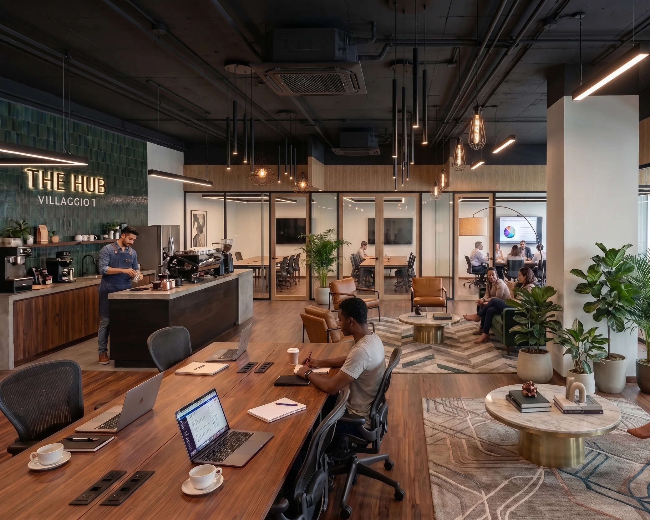 Coworking The Hub de Villaggio 1.